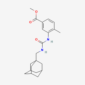 methyl 3-({[(1-adamantylmethyl)amino]carbonyl}amino)-4-methylbenzoate