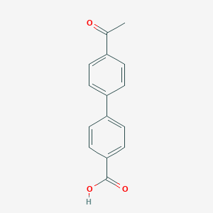 molecular formula C15H12O3 B040122 4-(4-acetylphenyl)benzoic Acid CAS No. 114691-92-8
