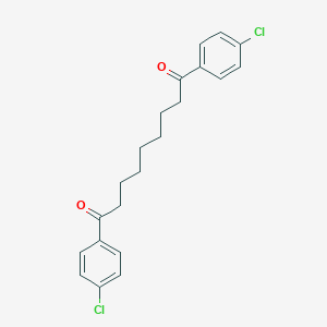 molecular formula C21H22Cl2O2 B401226 1,9-Bis(4-chlorophenyl)nonane-1,9-dione 