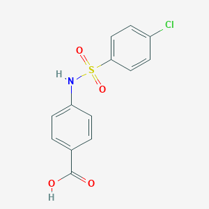 4-{[(4-Chlorophenyl)sulfonyl]amino}benzoic acid