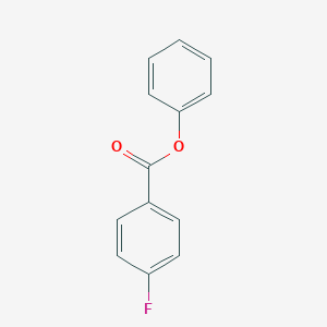 molecular formula C13H9FO2 B401252 4-Fluorobenzoic acid, phenyl ester 