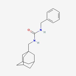 molecular formula C19H26N2O B4012599 N-(1-adamantylmethyl)-N'-benzylurea 