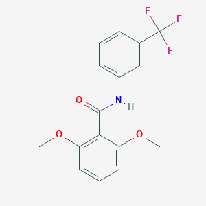 2,6-dimethoxy-N-[3-(trifluoromethyl)phenyl]benzamide