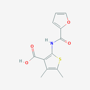 2-(2-furoylamino)-4,5-dimethyl-3-thiophenecarboxylic acid