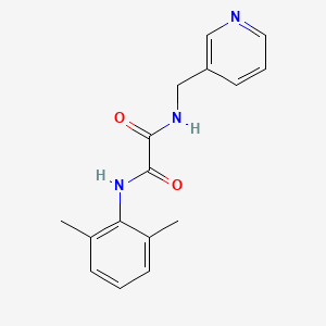 N-(2,6-dimethylphenyl)-N'-(3-pyridinylmethyl)ethanediamide