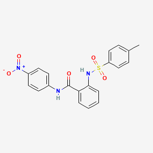 2-{[(4-methylphenyl)sulfonyl]amino}-N-(4-nitrophenyl)benzamide