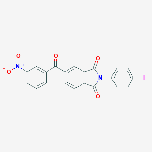 5-{3-nitrobenzoyl}-2-(4-iodophenyl)-1H-isoindole-1,3(2H)-dione