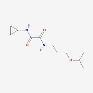 N-cyclopropyl-N'-(3-isopropoxypropyl)ethanediamide