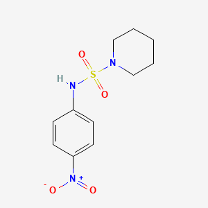 N-(4-nitrophenyl)-1-piperidinesulfonamide