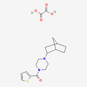 1-bicyclo[2.2.1]hept-2-yl-4-(2-thienylcarbonyl)piperazine oxalate