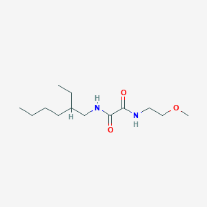 molecular formula C13H26N2O3 B4014164 N-(2-ethylhexyl)-N'-(2-methoxyethyl)ethanediamide 