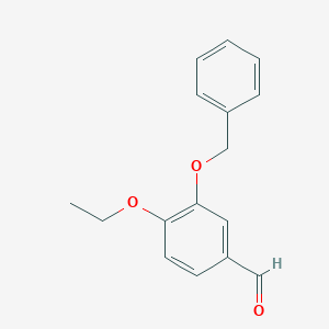 B401417 3-(Benzyloxy)-4-ethoxybenzaldehyde CAS No. 26691-25-8