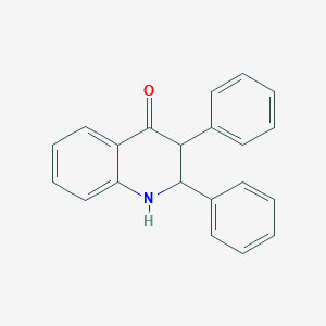 molecular formula C21H17NO B4014277 2,3-diphenyl-2,3-dihydro-4(1H)-quinolinone 