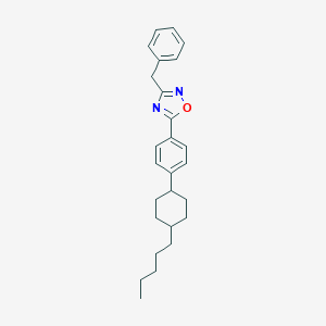 molecular formula C26H32N2O B401465 3-Benzyl-5-[4-(4-pentylcyclohexyl)phenyl]-1,2,4-oxadiazole 