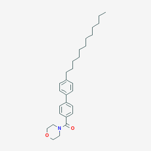 molecular formula C29H41NO2 B401467 (4'-Dodecylbiphenyl-4-yl)(morpholin-4-yl)methanone 