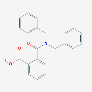 molecular formula C22H19NO3 B401615 2-(Dibenzylcarbamoyl)benzoic acid 