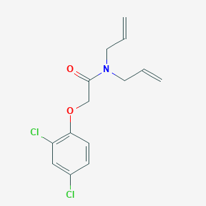 molecular formula C14H15Cl2NO2 B401620 N~1~,N~1~-diallyl-2-(2,4-dichlorophenoxy)acetamide 