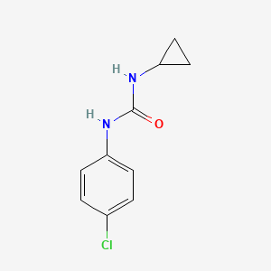 molecular formula C10H11ClN2O B4016623 N-(4-chlorophenyl)-N'-cyclopropylurea CAS No. 64393-08-4