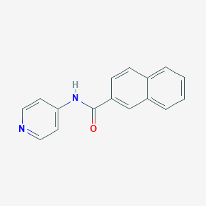 molecular formula C16H12N2O B401689 N-(4-pyridinyl)-2-naphthamide 