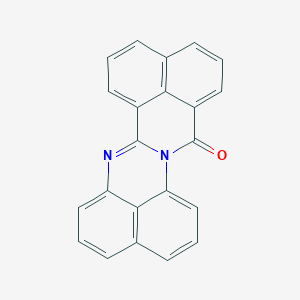 molecular formula C22H12N2O B401729 14h-Benz[4,5]isoquino[2,1-a]perimidin-14-one CAS No. 6829-22-7