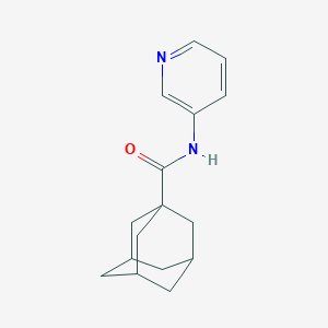 molecular formula C16H20N2O B401744 N-pyridin-3-yladamantane-1-carboxamide CAS No. 339571-21-0