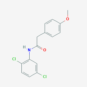 molecular formula C15H13Cl2NO2 B401827 N-(2,5-dichlorophenyl)-2-(4-methoxyphenyl)acetamide 