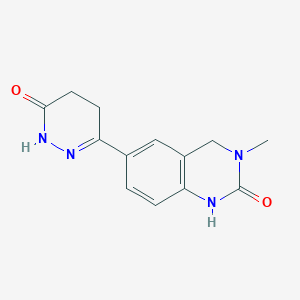 molecular formula C13H14N4O2 B040184 Prinoxodan CAS No. 111786-07-3