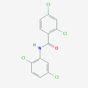 molecular formula C13H7Cl4NO B4018708 2,4-dichloro-N-(2,5-dichlorophenyl)benzamide CAS No. 2448-01-3