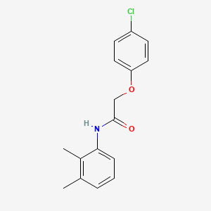 molecular formula C16H16ClNO2 B4020862 2-(4-chlorophenoxy)-N-(2,3-dimethylphenyl)acetamide 
