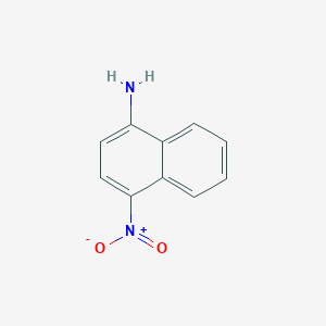 molecular formula C10H8N2O2 B040213 4-硝基-1-萘胺 CAS No. 776-34-1