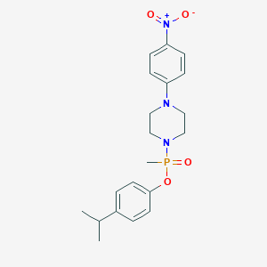 4-Isopropylphenyl 4-{4-nitrophenyl}-1-piperazinyl(methyl)phosphinate