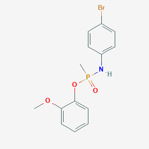2-methoxyphenyl N-(4-bromophenyl)-P-methylphosphonamidoate