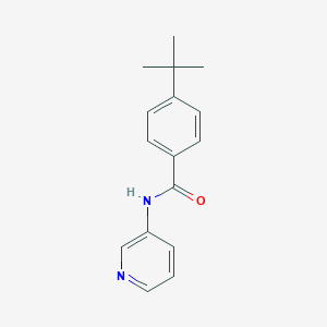 molecular formula C16H18N2O B402215 4-tert-butyl-N-pyridin-3-ylbenzamide CAS No. 125125-12-4