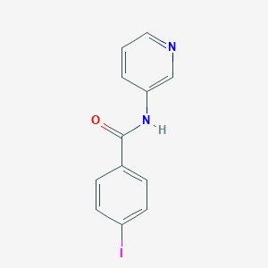 molecular formula C12H9IN2O B402216 4-iodo-N-pyridin-3-ylbenzamide CAS No. 331434-39-0