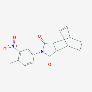 2-(4-methyl-3-nitrophenyl)-3a,4,7,7a-tetrahydro-1H-4,7-ethanoisoindole-1,3(2H)-dione