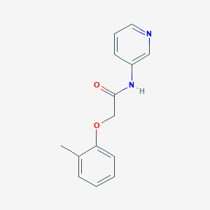 2-(2-methylphenoxy)-N-pyridin-3-ylacetamide