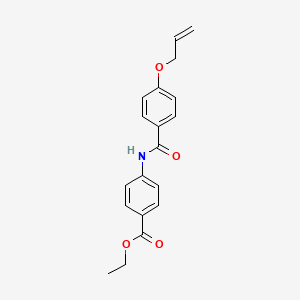 ethyl 4-{[4-(allyloxy)benzoyl]amino}benzoate