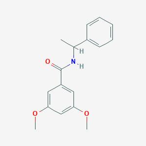 3,5-dimethoxy-N-(1-phenylethyl)benzamide