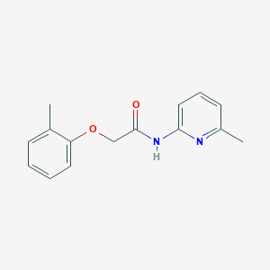 2-(2-methylphenoxy)-N-(6-methylpyridin-2-yl)acetamide