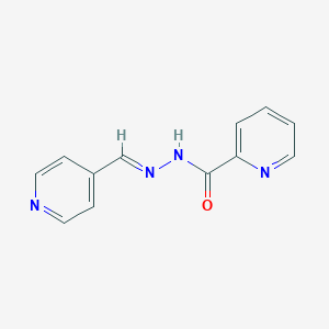 molecular formula C12H10N4O B402265 N'-(4-pyridinylmethylene)-2-pyridinecarbohydrazide CAS No. 15017-22-8