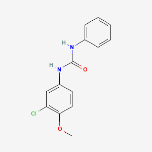 1-(3-Chloro-4-methoxyphenyl)-3-phenylurea