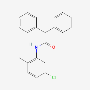 N-(5-chloro-2-methylphenyl)-2,2-diphenylacetamide