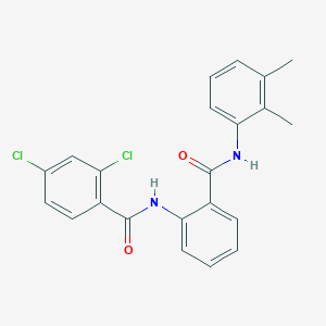 2,4-dichloro-N-(2-{[(2,3-dimethylphenyl)amino]carbonyl}phenyl)benzamide