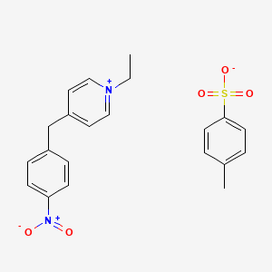 1-ethyl-4-(4-nitrobenzyl)pyridinium 4-methylbenzenesulfonate