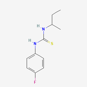 1-Butan-2-yl-3-(4-fluorophenyl)thiourea