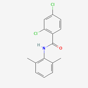 molecular formula C15H13Cl2NO B4024122 2,4-dichloro-N-(2,6-dimethylphenyl)benzamide CAS No. 32212-44-5