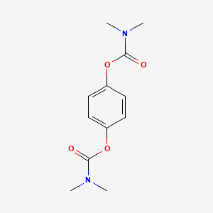 molecular formula C12H16N2O4 B4024358 1,4-亚苯基双(二甲基氨基甲酸酯) CAS No. 63884-51-5