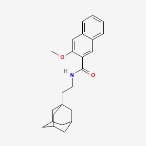 N-[2-(1-adamantyl)ethyl]-3-methoxy-2-naphthamide