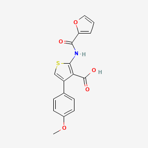 2-(2-furoylamino)-4-(4-methoxyphenyl)-3-thiophenecarboxylic acid