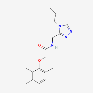 N-[(4-propyl-4H-1,2,4-triazol-3-yl)methyl]-2-(2,3,6-trimethylphenoxy)acetamide